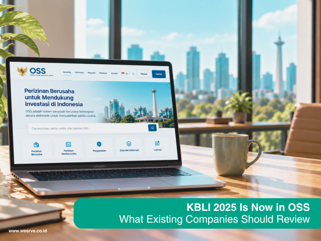 KBLI 2025 Is Now in OSS What Existing Companies Should Review